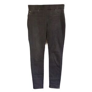 Petite Gray Denim Skinny Jeans By Liverpool Size 4 Petite